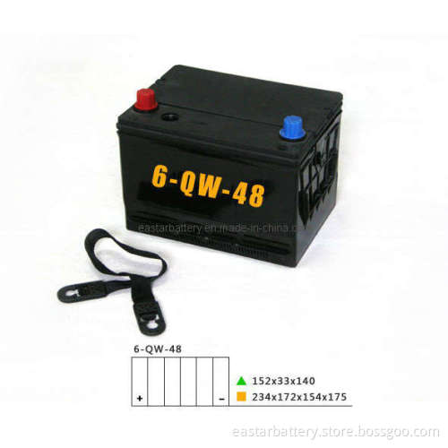 N48-Mf JIS Sealed Mf Car Battery for Car/Auto-12V48ah